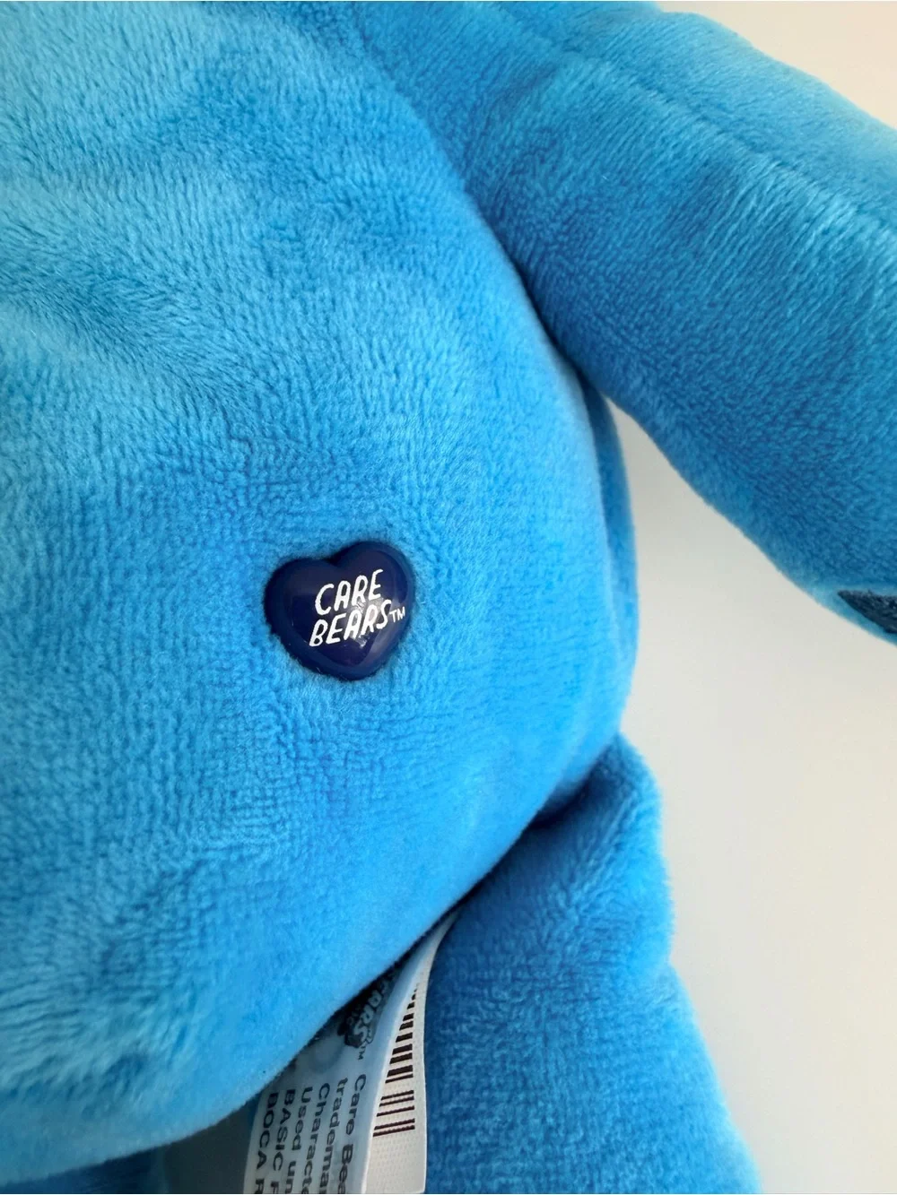 Care Bears Grumpy Bear Plush 14” Blue Stuffed Animal 2021 Basic Fun Soft Toy